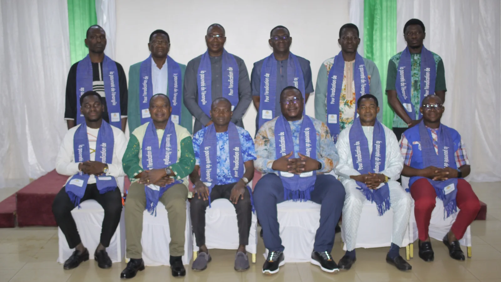 Alumni et participants Haggai Burkina Faso réunis à l’issue d’un séminaire.